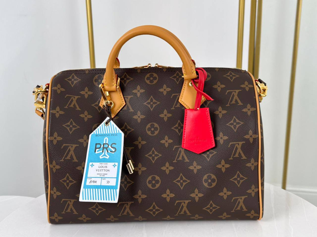 СУМКА LOUIS VUITTON SPEEDY 30 детальное фото