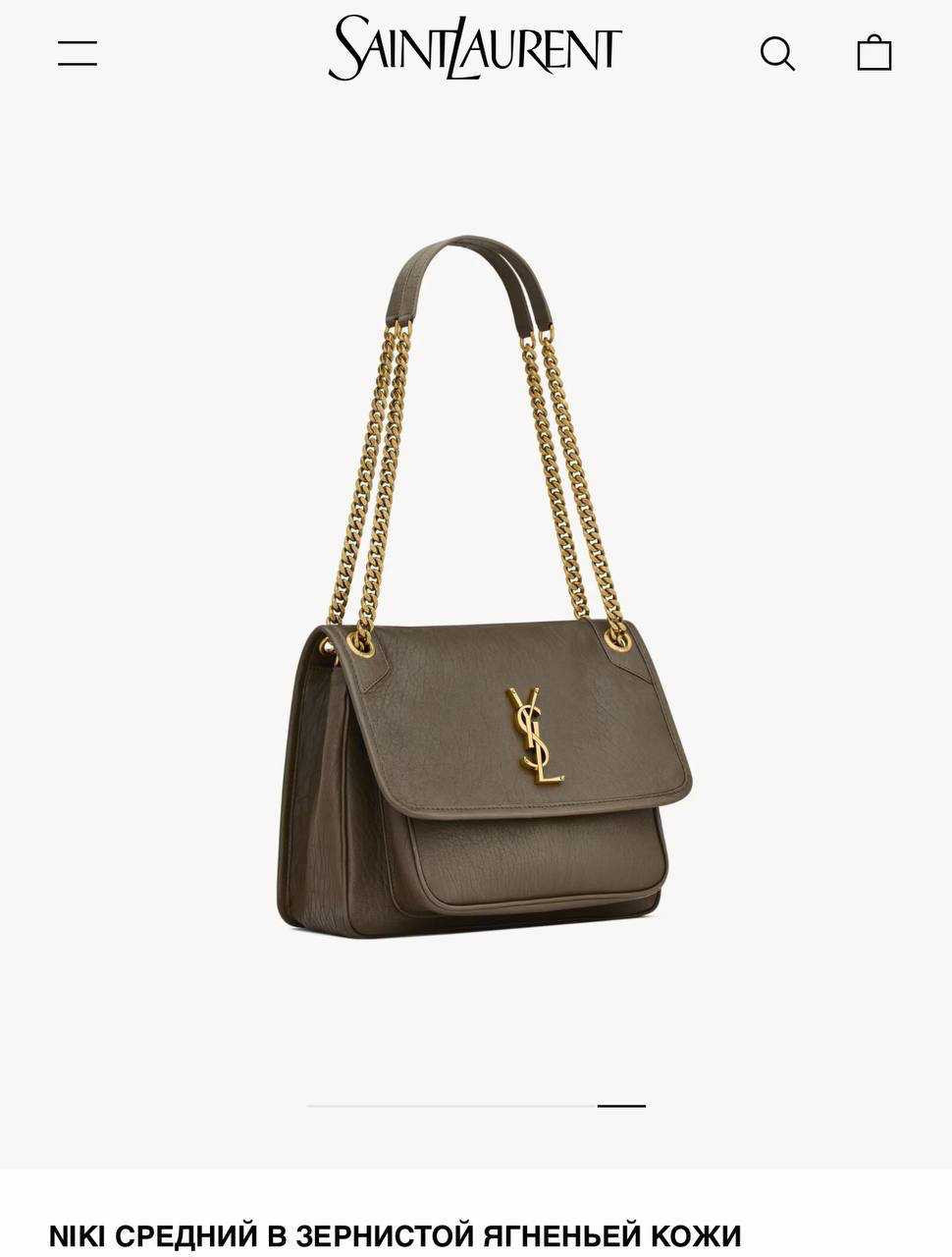 СУМКА SAINT LAURENT детальное фото