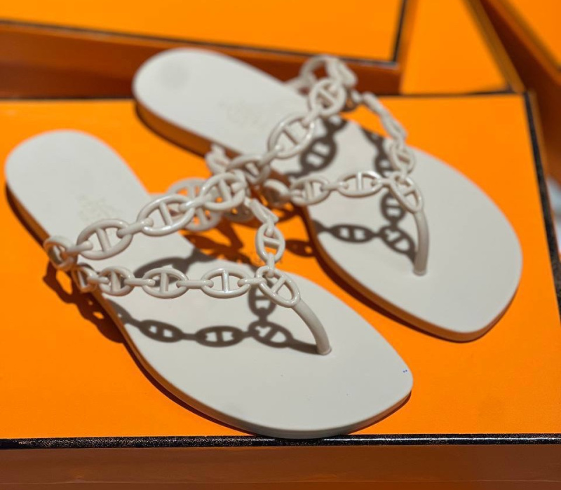 ШЛЕПКИ HERMES фото