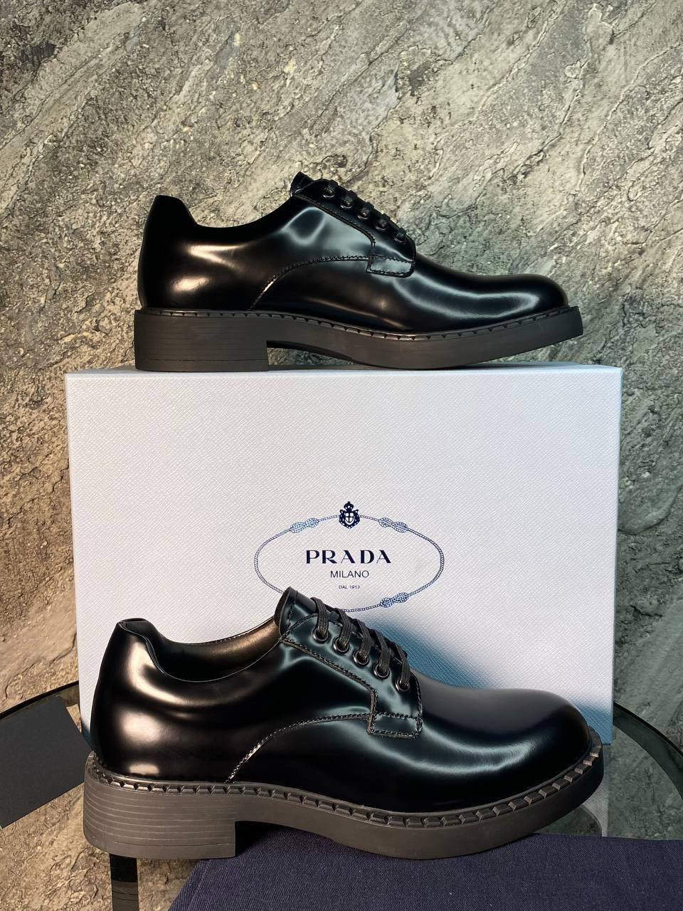МУЖСКИЕ ТУФЛИ PRADA детальное фото