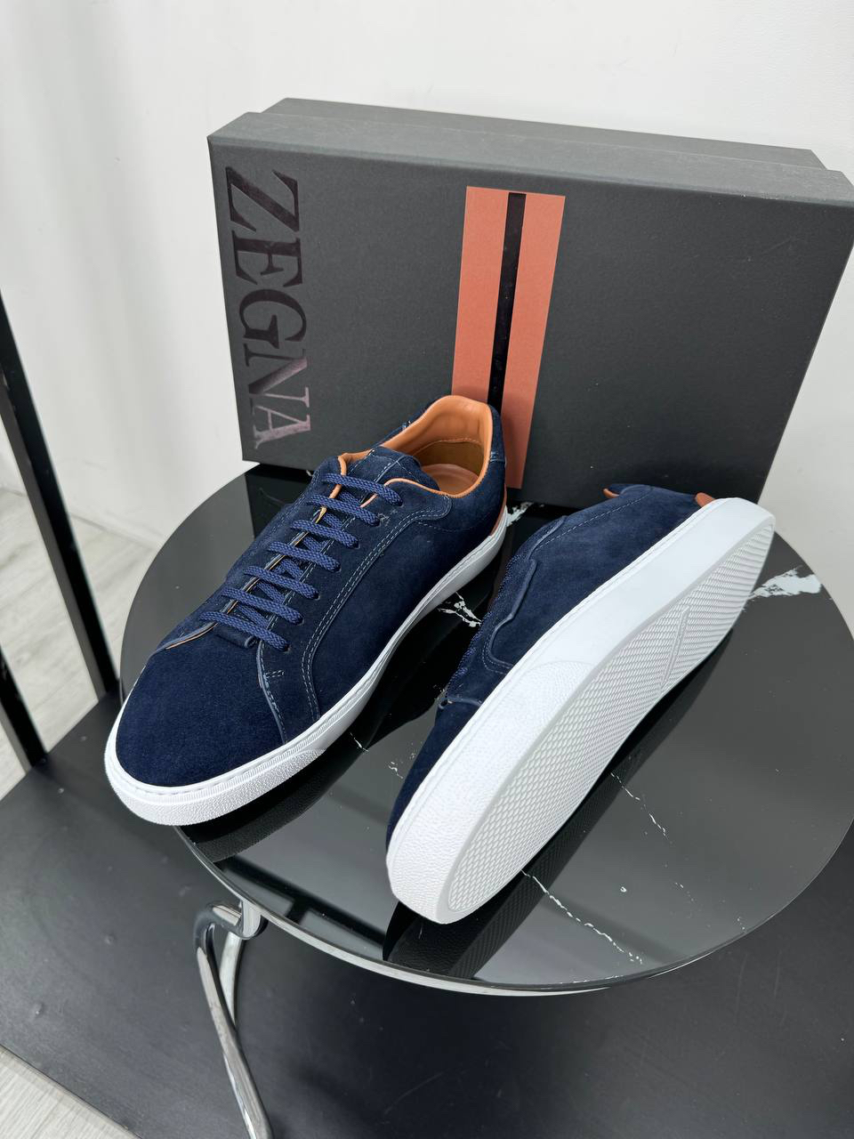 МУЖСКИЕ КЕДЫ ZEGNA детальное фото