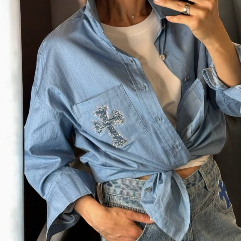 РУБАШКА CHROME HEARTS фото