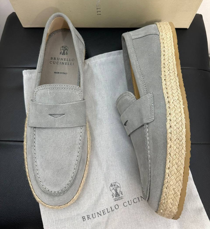 МУЖСКИЕ ЭСПАДРИЛЬИ BRUNELLO CUCINELLI фото
