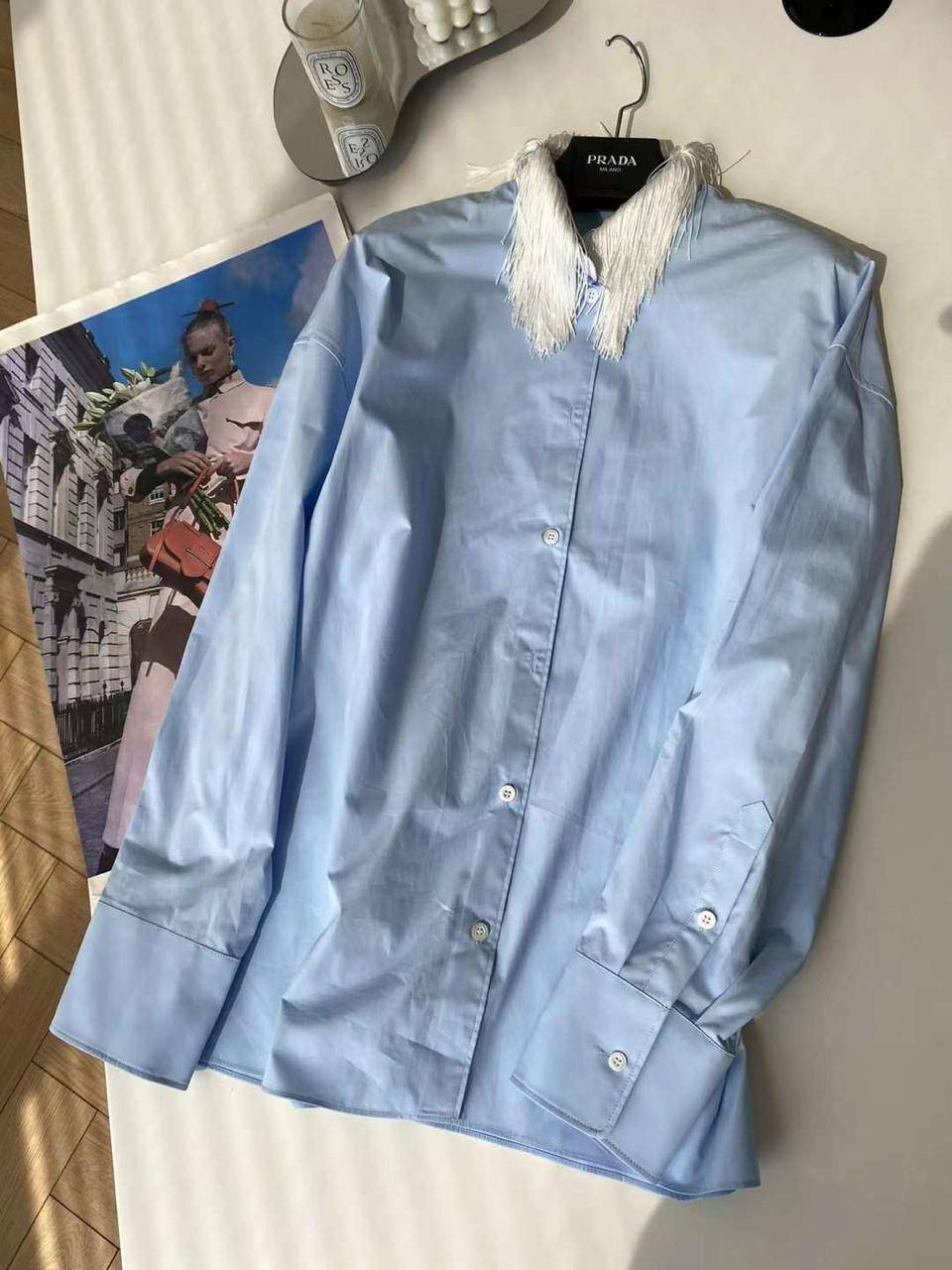 РУБАШКА PRADA детальное фото