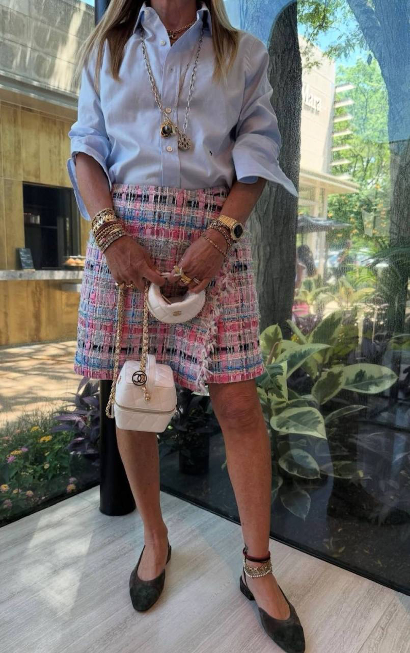ЮБКА ШОРТЫ CHANEL детальное фото