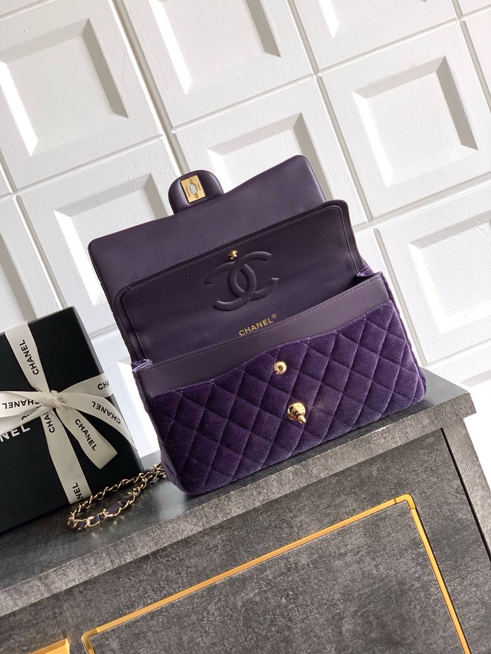 СУМКА CHANEL 2.55 детальное фото