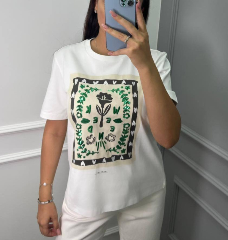 ФУТБОЛКА HERMES фото