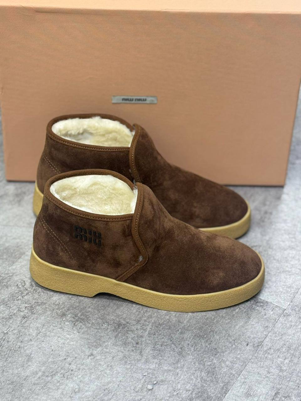 БОТИНКИ MIU MIU детальное фото