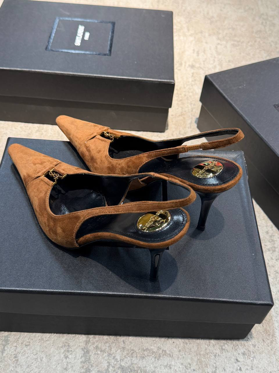 ТУФЛИ SAINT LAURENT детальное фото