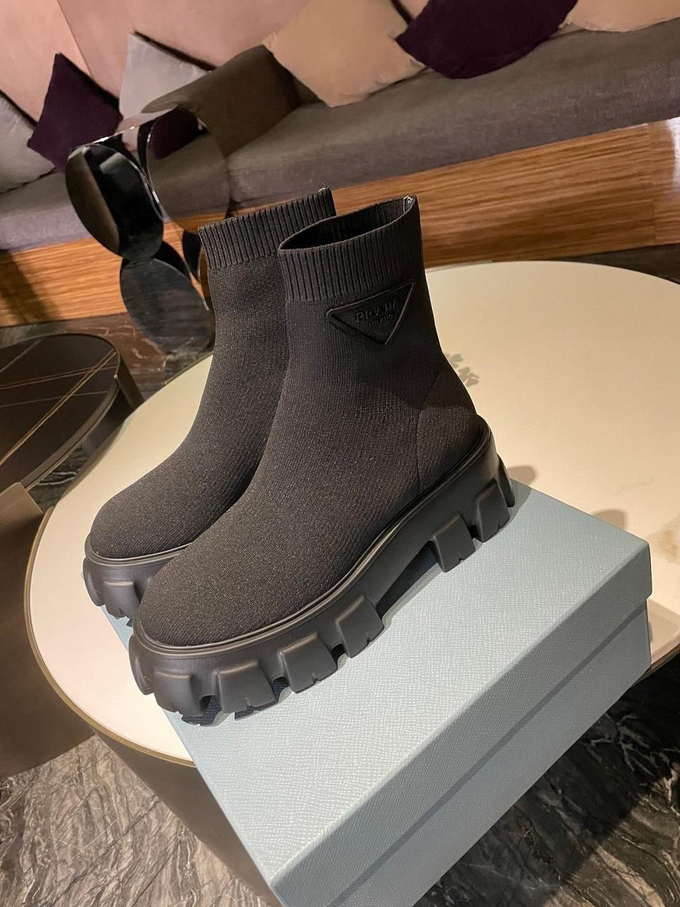 БОТИНКИ PRADA детальное фото