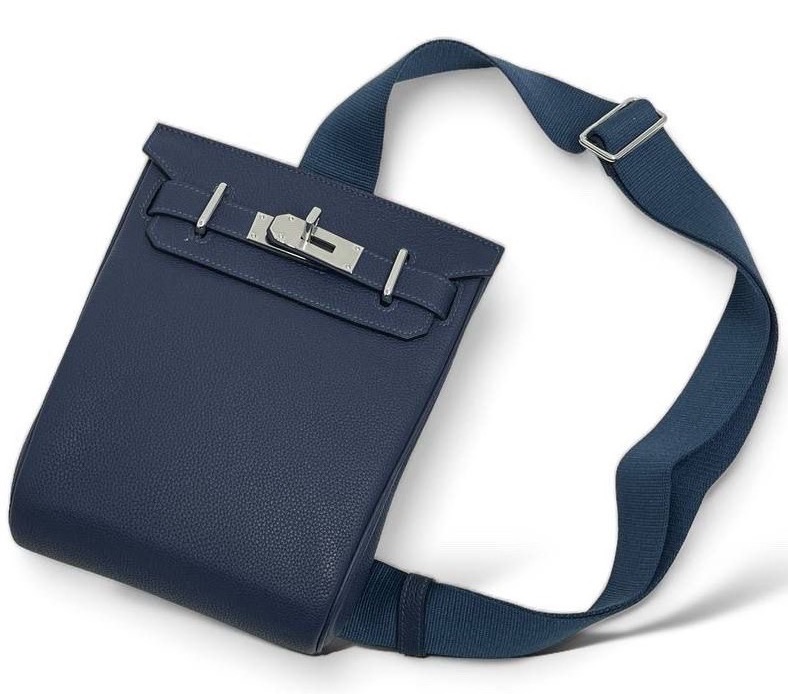МУЖСКАЯ СУМКА СЛИНГ HERMES фото