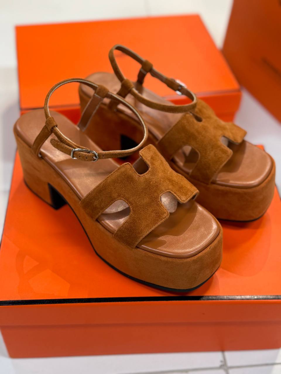 БОСОНОЖКИ HERMES детальное фото