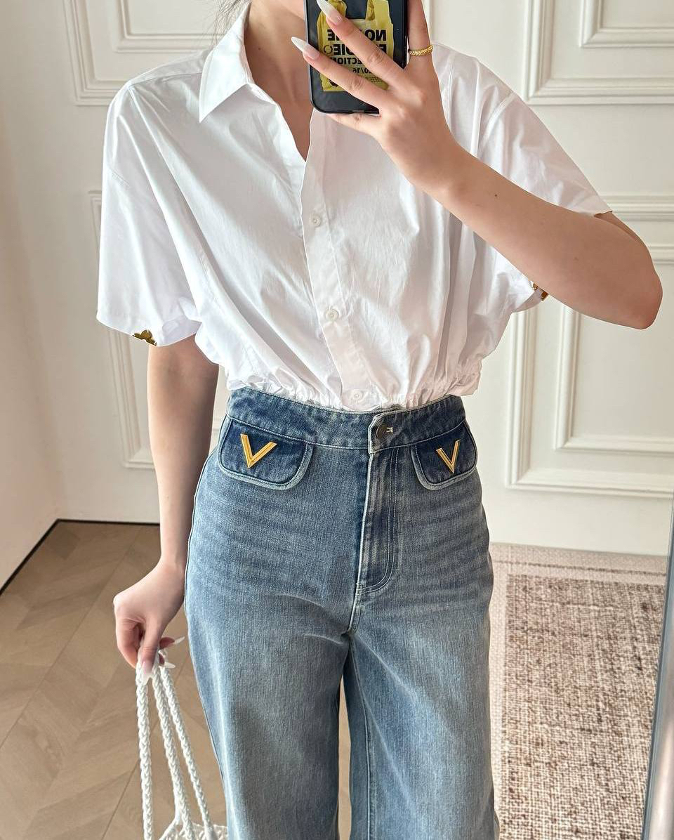 ДЖИНСЫ VALENTINO детальное фото