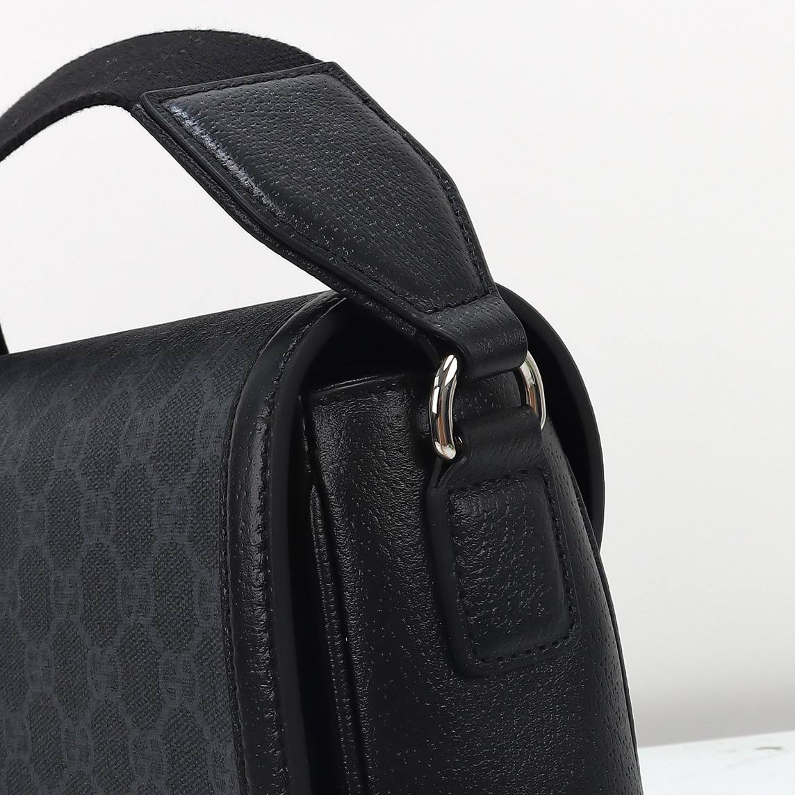 МУЖСКАЯ СУМКА МЕССЕНДЖЕР GUCCI детальное фото