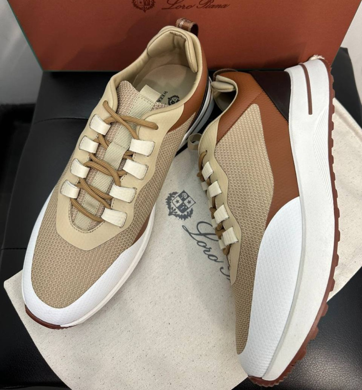 МУЖСКИЕ КРОССОВКИ LORO PIANA фото