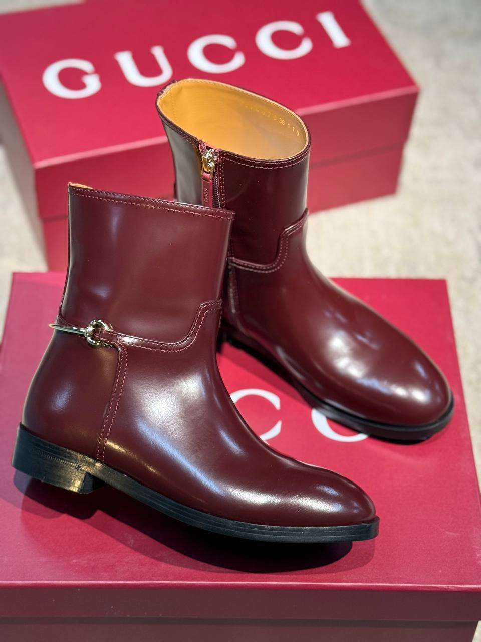 БОТИНКИ GUCCI детальное фото