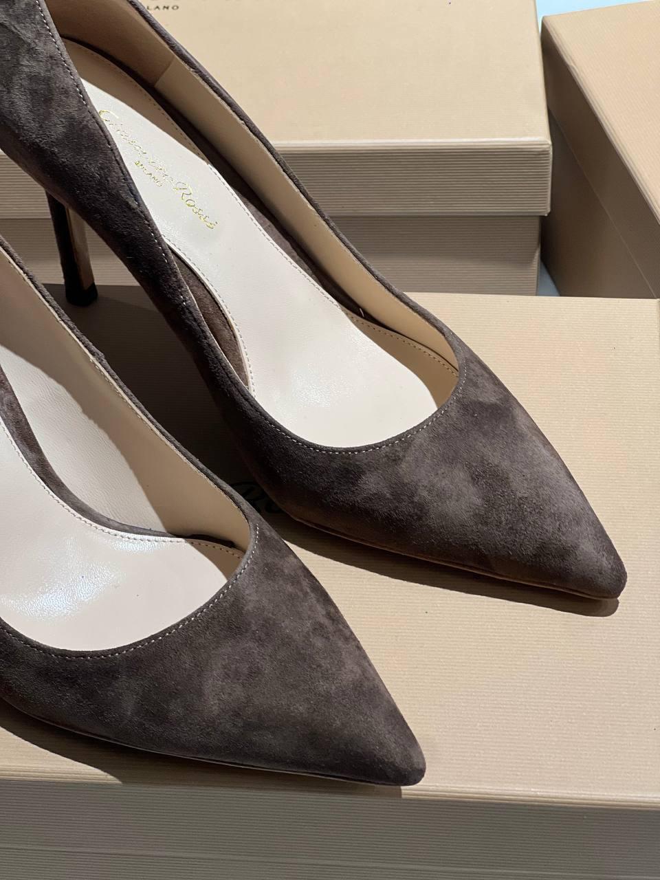 ТУФЛИ GIANVITO ROSSI детальное фото