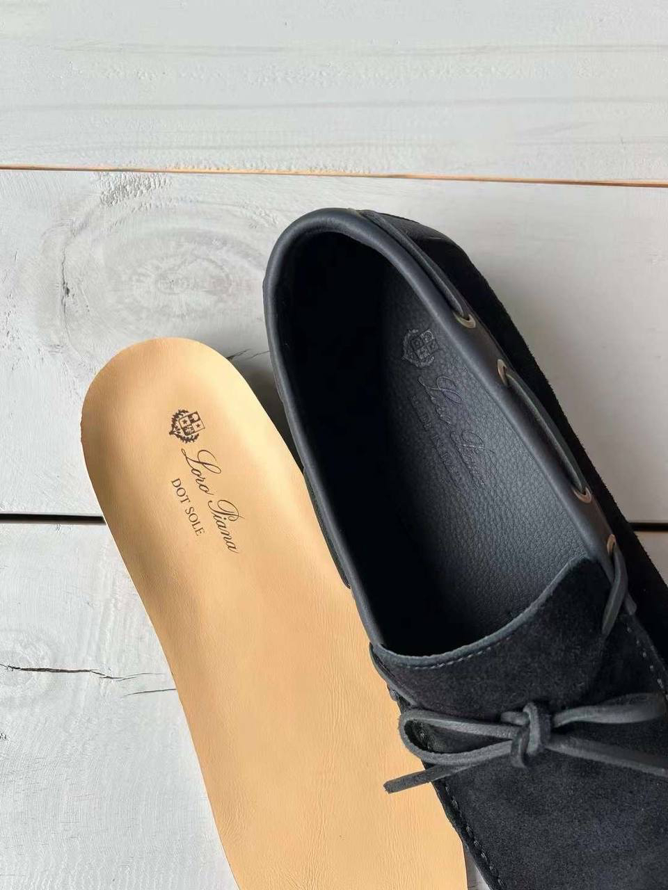 МУЖСКИЕ МОКАСИНЫ LORO PIANA детальное фото