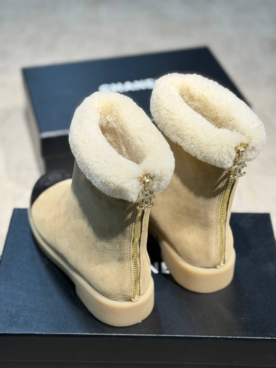 САПОГИ CHANEL детальное фото