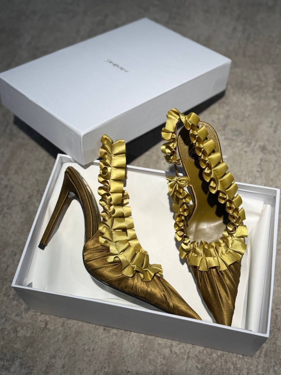 ТУФЛИ SAINT LAURENT детальное фото