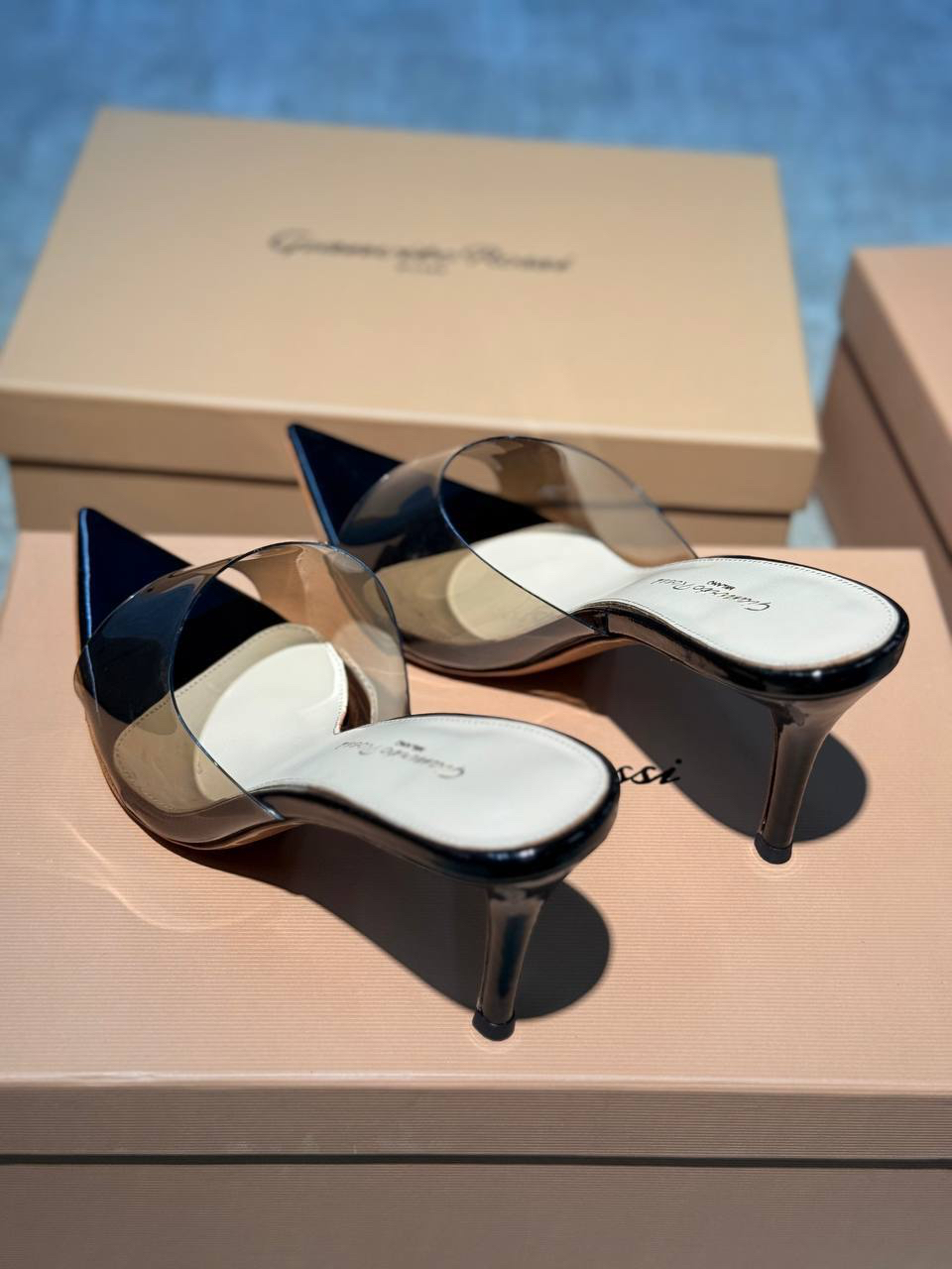 ШЛЕПКИ GIANVITO ROSSI детальное фото