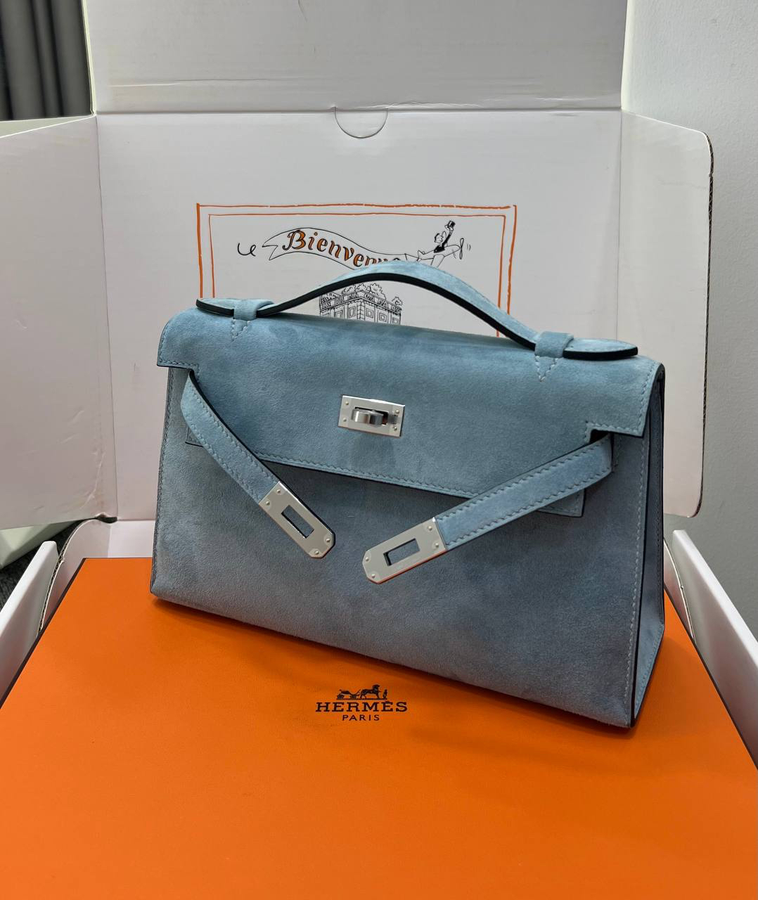 СУМКА HERMES KELLY POCHETTE детальное фото