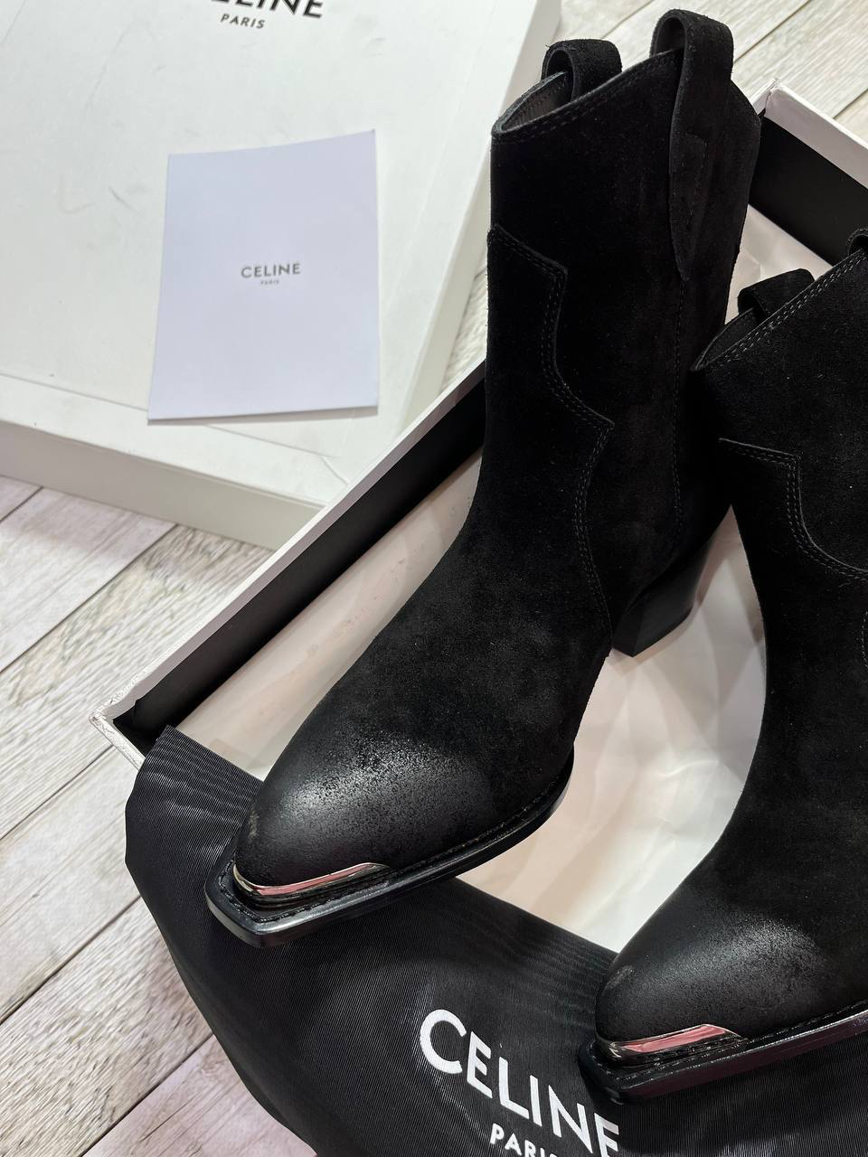 БОТИЛЬОНЫ CELINE детальное фото