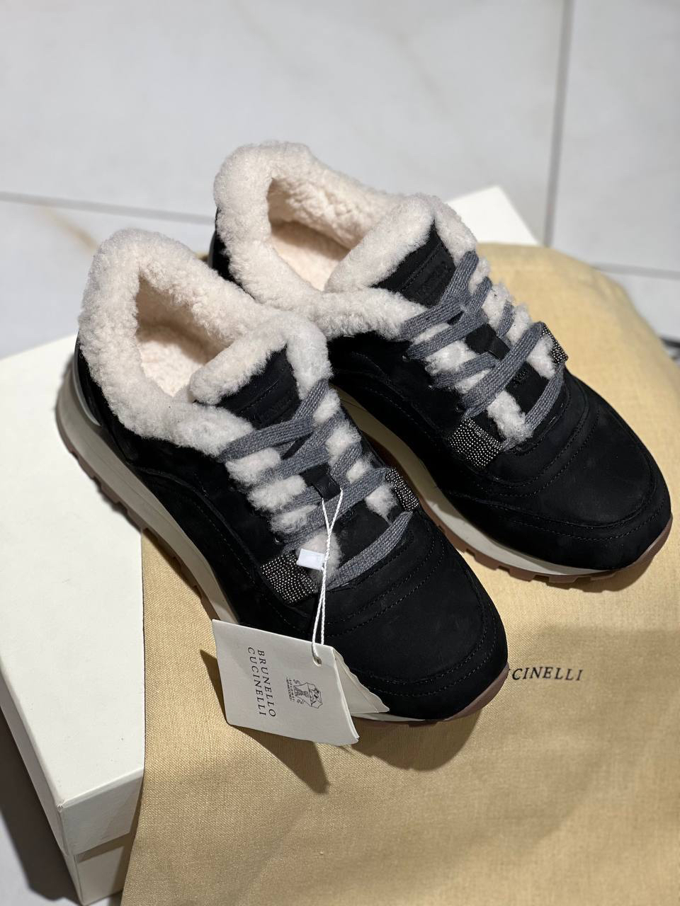 КРОССОВКИ BRUNELLO CUCINELLI детальное фото