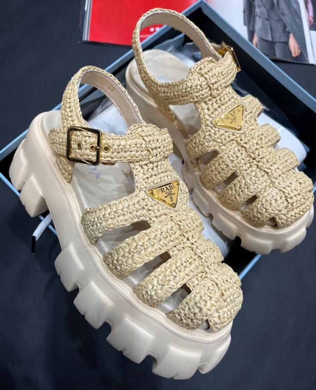 САНДАЛИИ PRADA фото