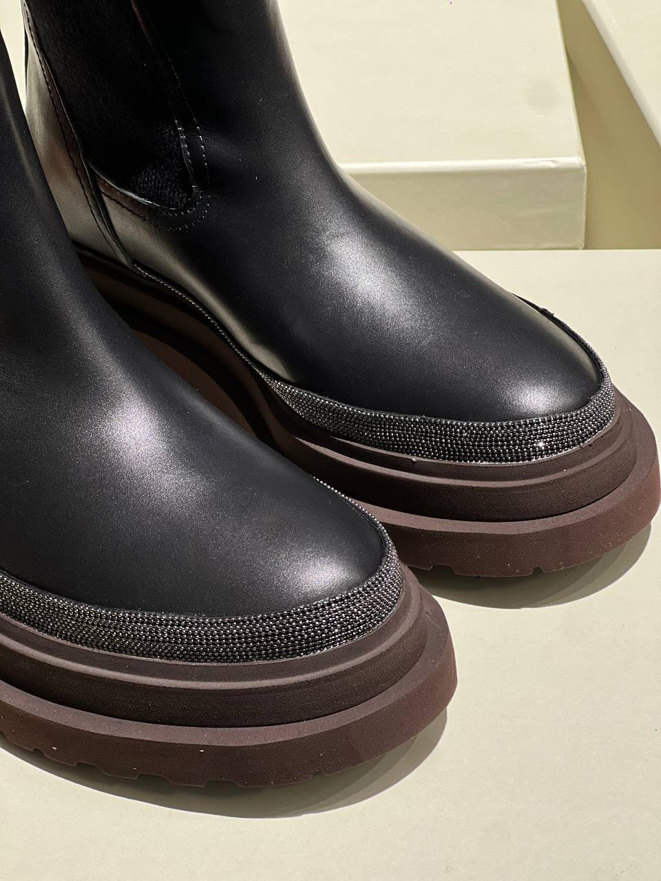 БОТИНКИ BRUNELLO CUCINELLI детальное фото