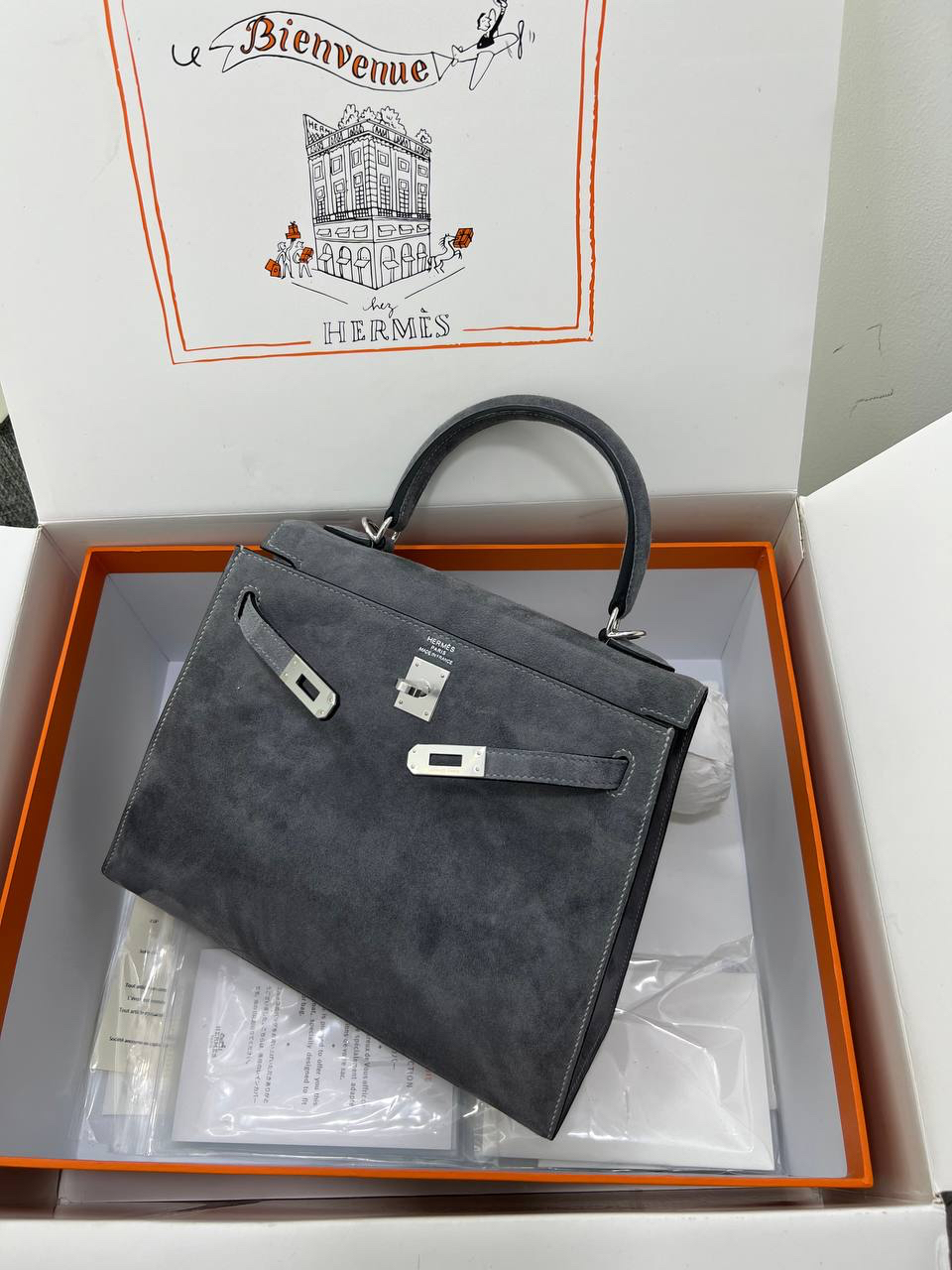 СУМКА HERMES KELLY 25 детальное фото
