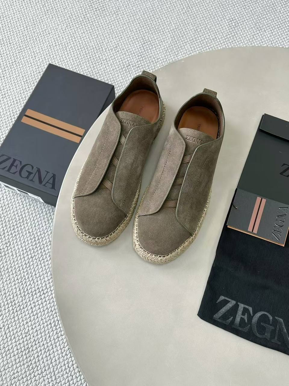 МУЖСКИЕ КЕДЫ ZEGNA детальное фото