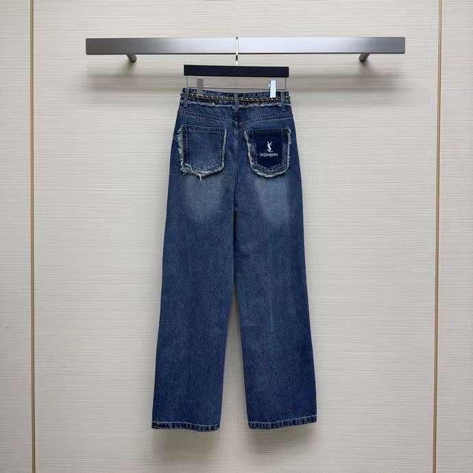 ДЖИНСЫ SAINT LAURENT детальное фото