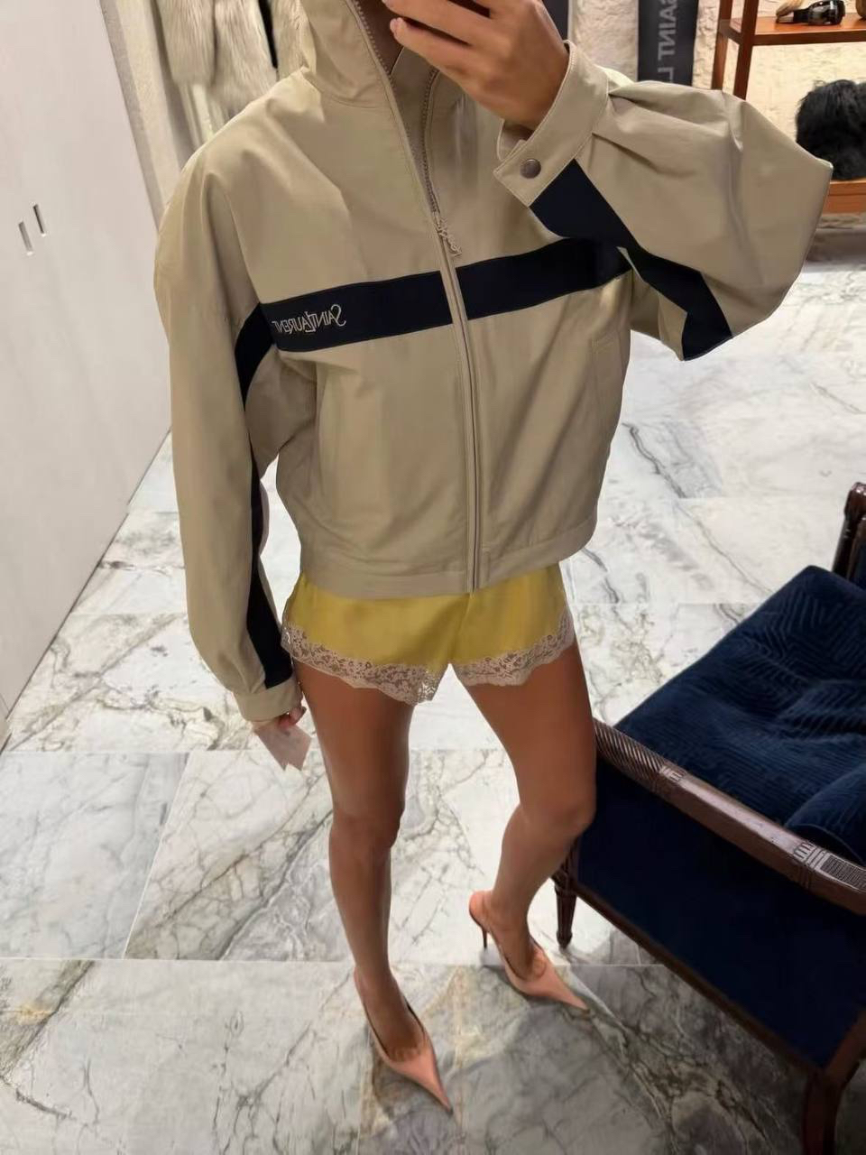 ВЕТРОВКА SAINT LAURENT детальное фото