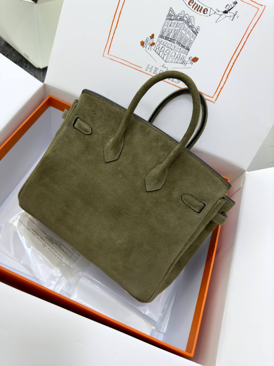 СУМКА HERMES BIRKIN 25 детальное фото
