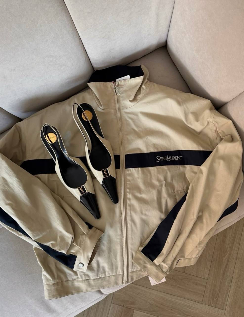 ТУФЛИ SAINT LAURENT детальное фото