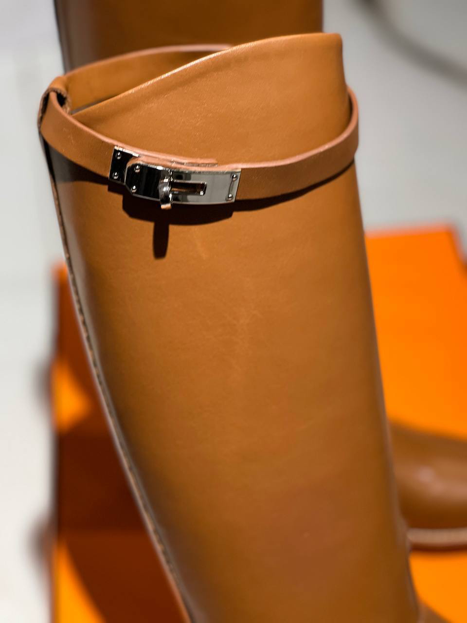 САПОГИ HERMES детальное фото
