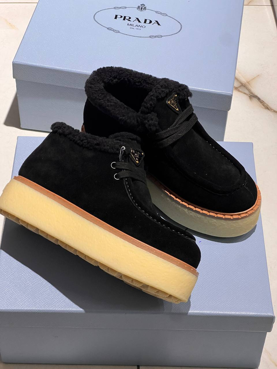 БОТИНКИ PRADA детальное фото