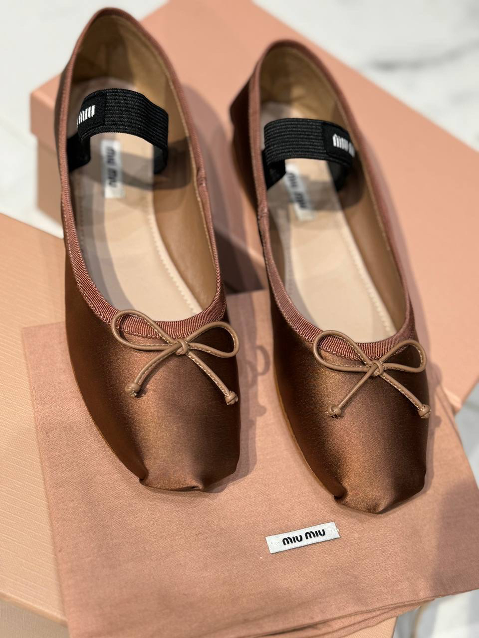 БАЛЕТКИ MIU MIU детальное фото