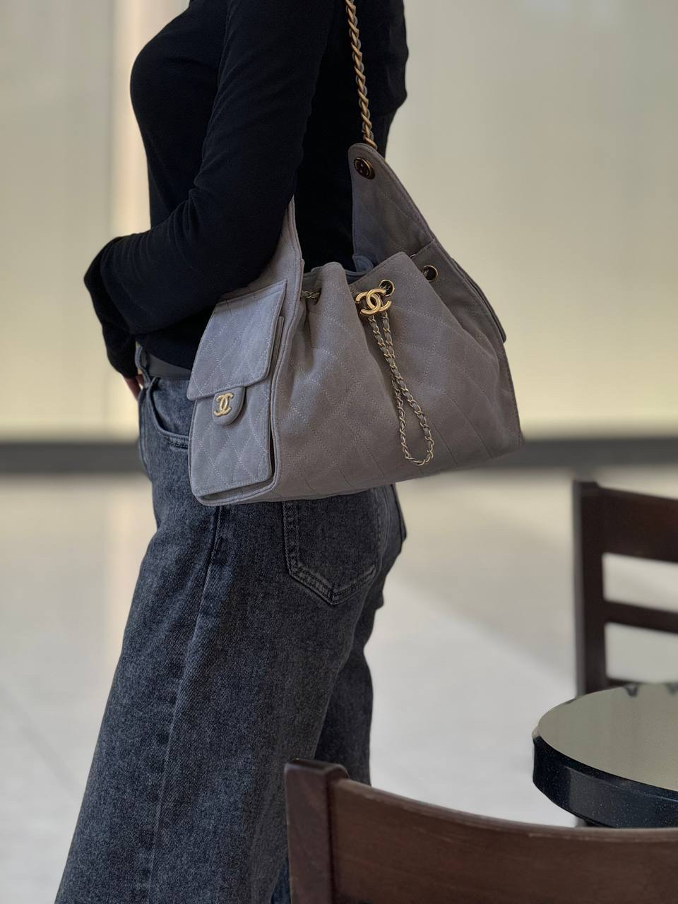 СУМКА CHANEL HOBO детальное фото