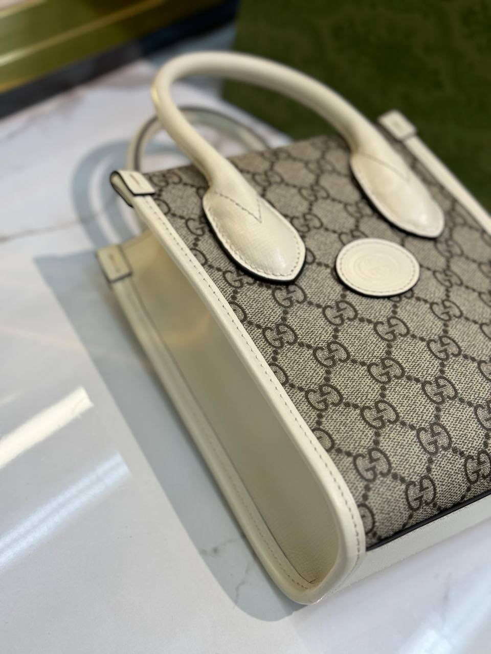 СУМКА GUCCI JUMBO GG MINI детальное фото