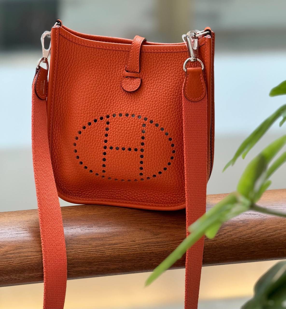 СУМКА HERMES EVELYNE MINI детальное фото