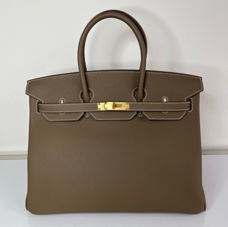 СУМКА HERMES BIRKIN 35 ручная работа фото