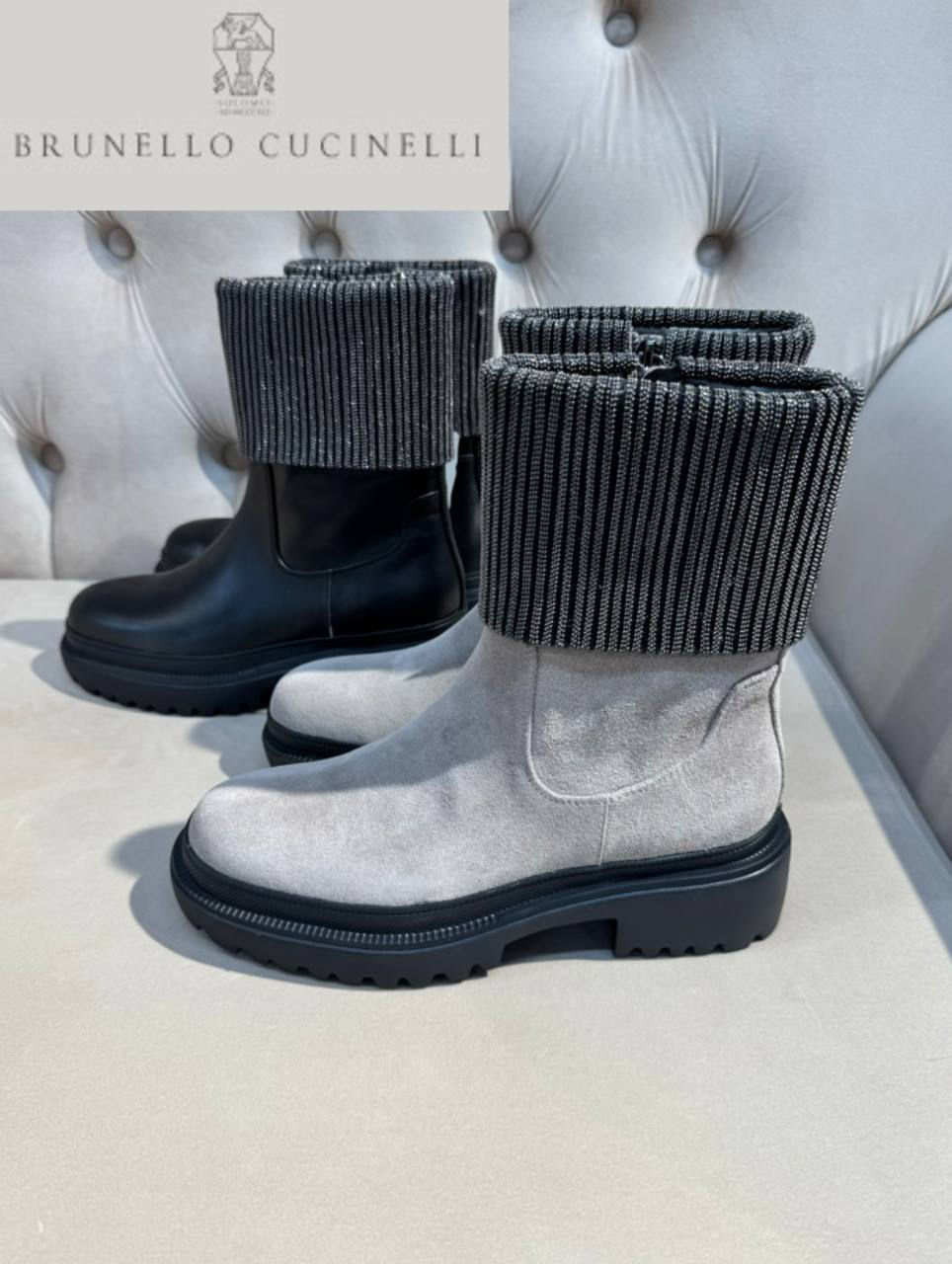 БОТИНКИ BRUNELLO CUCINELLI детальное фото