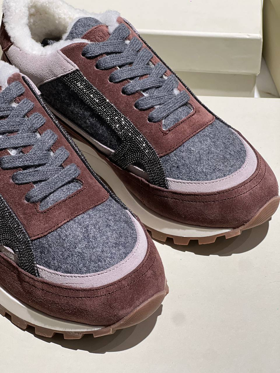 КРОССОВКИ BRUNELLO CUCINELLI детальное фото