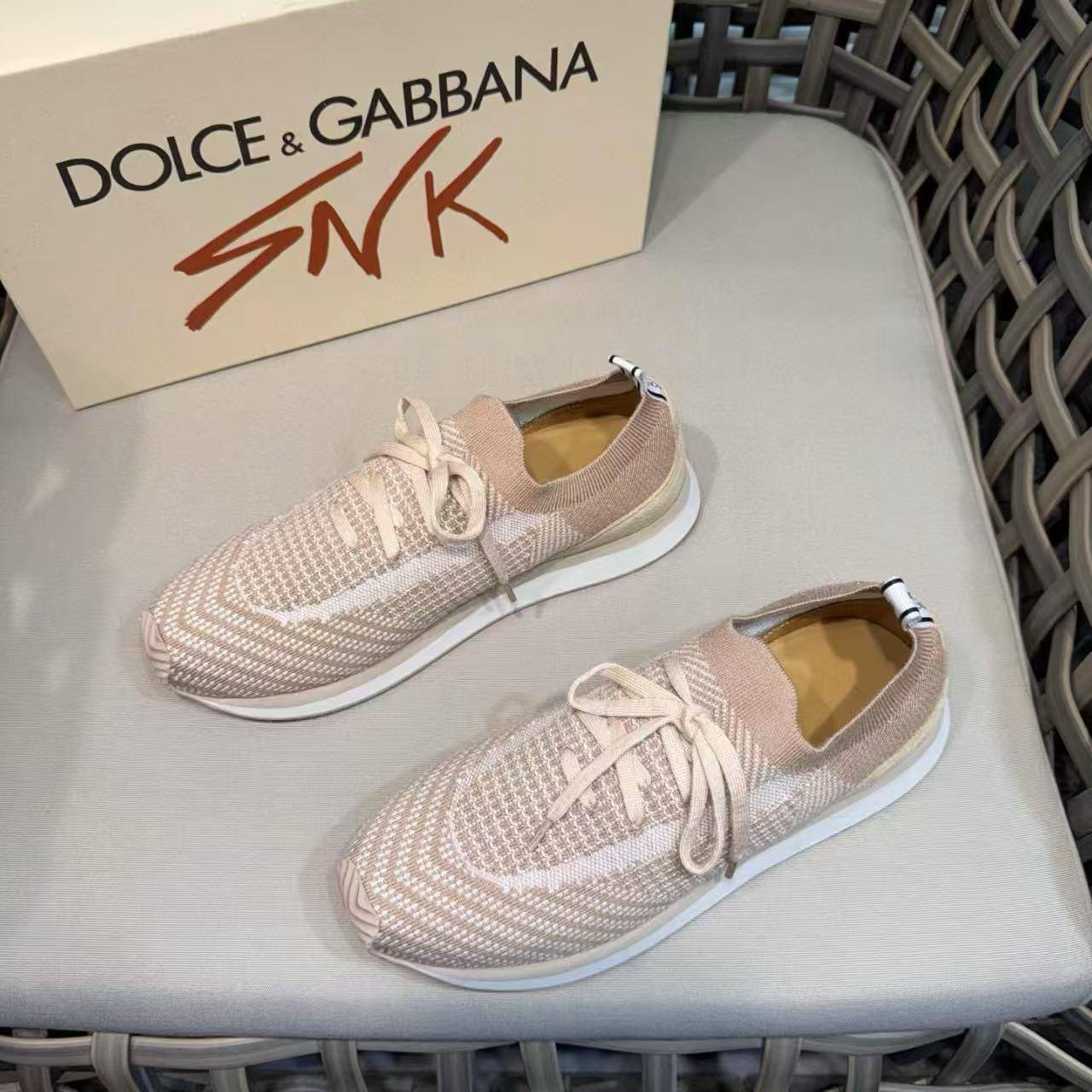 МУЖСКИЕ КРОССОВКИ DOLCE & GABBANA детальное фото