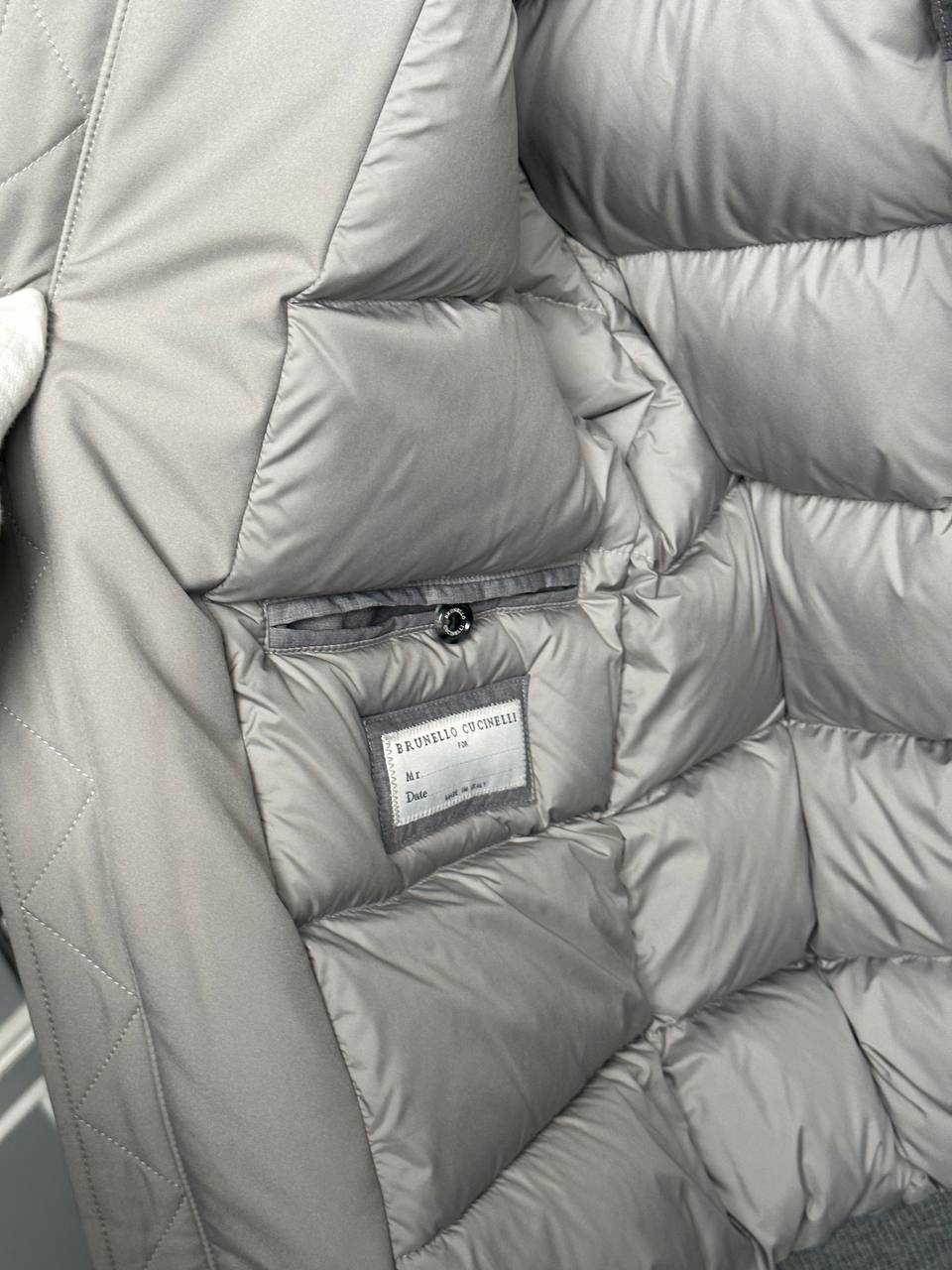 МУЖСКАЯ КУРТКА BRUNELLO CUCINELLI детальное фото