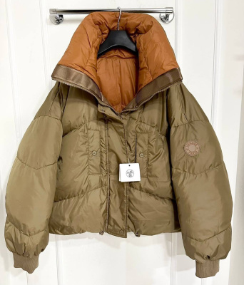 ПУХОВИК ДВУХСТОРОННИЙ HERMES фото