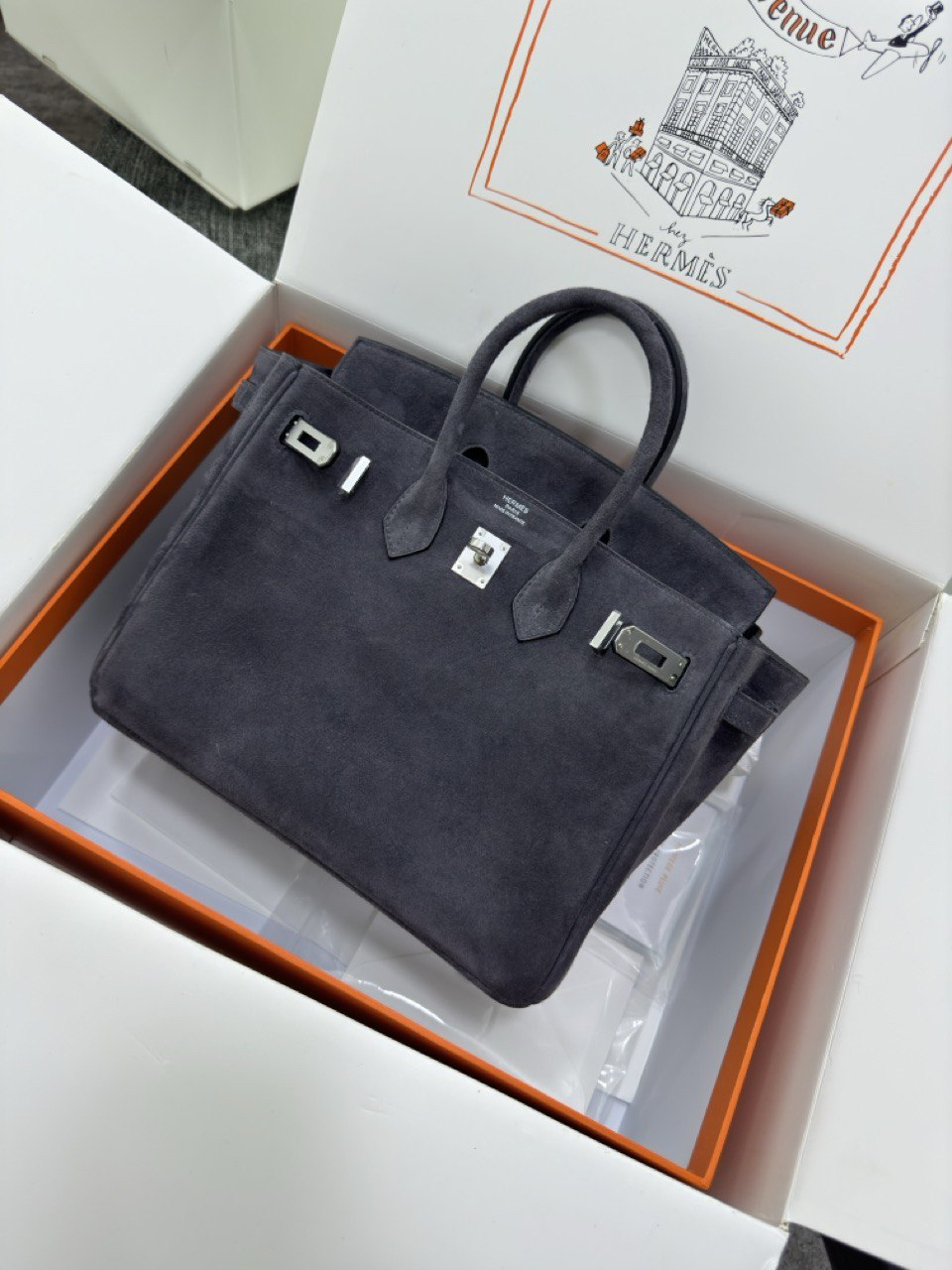 СУМКА HERMES BIRKIN 25 детальное фото