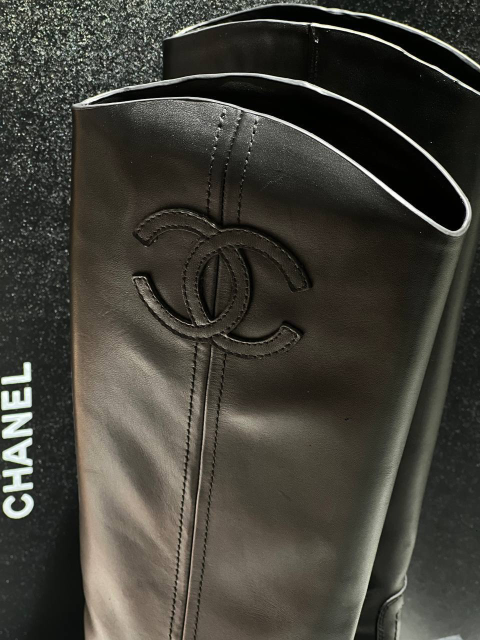 САПОГИ CHANEL детальное фото